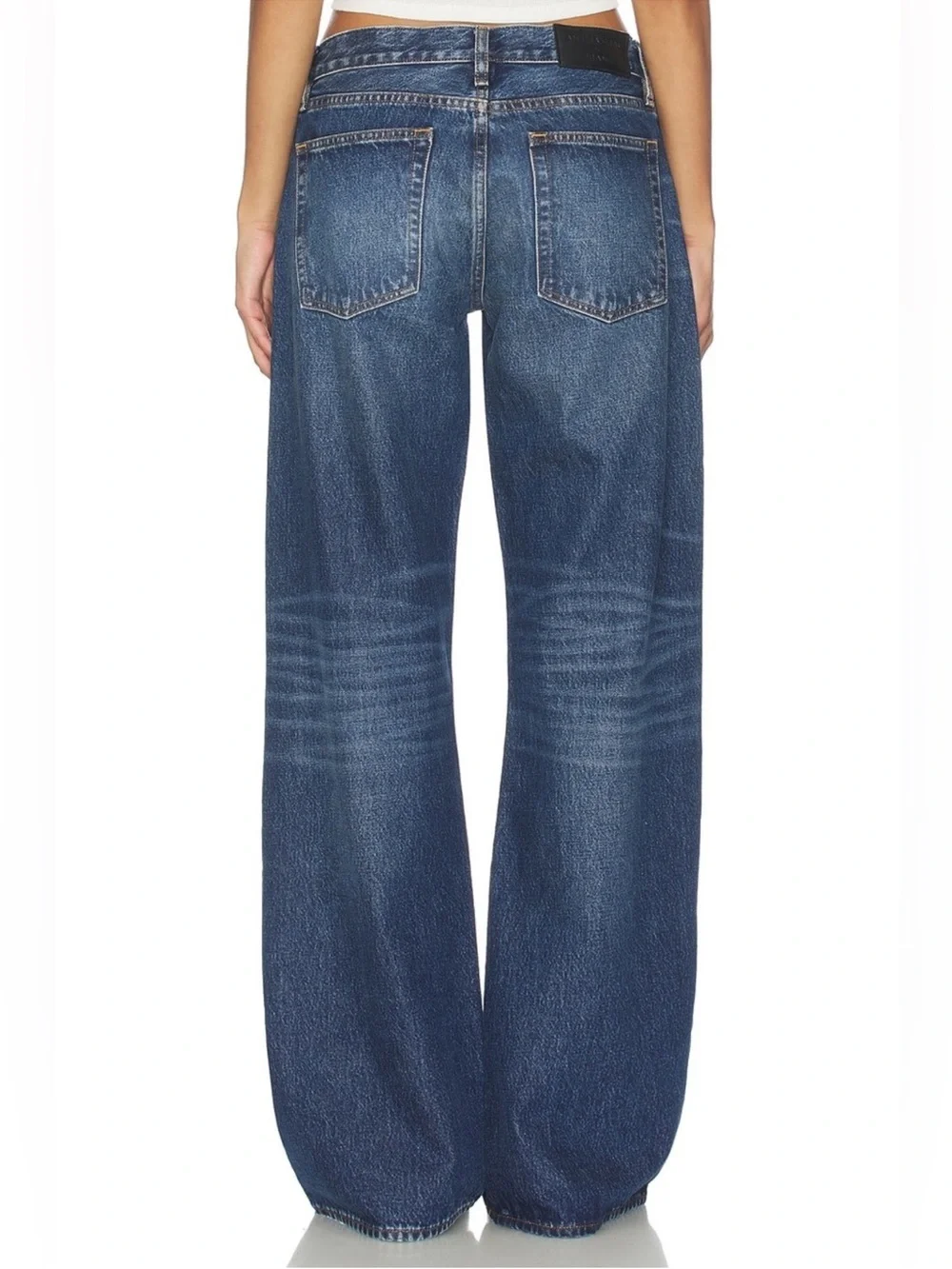 FRAME Amelia Gray Low Rise Denim